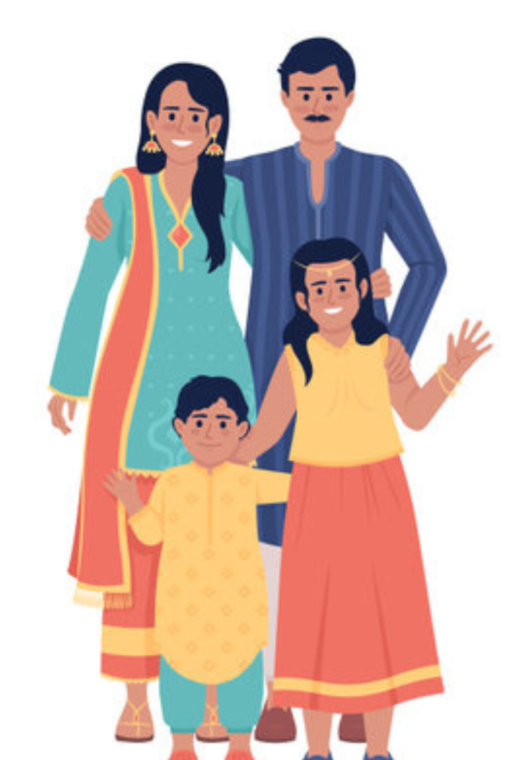 Indian Middle Class Family 